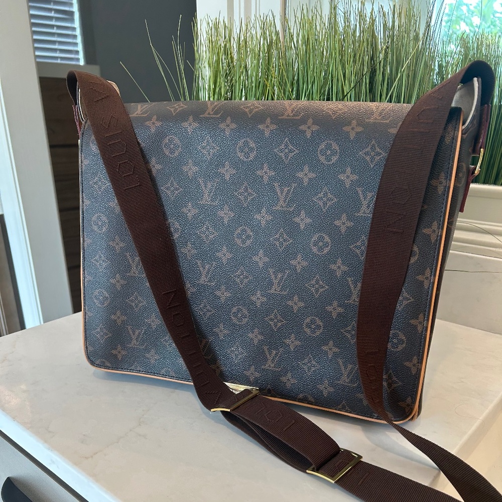 Faux Louis Vuitton Laptop Bag